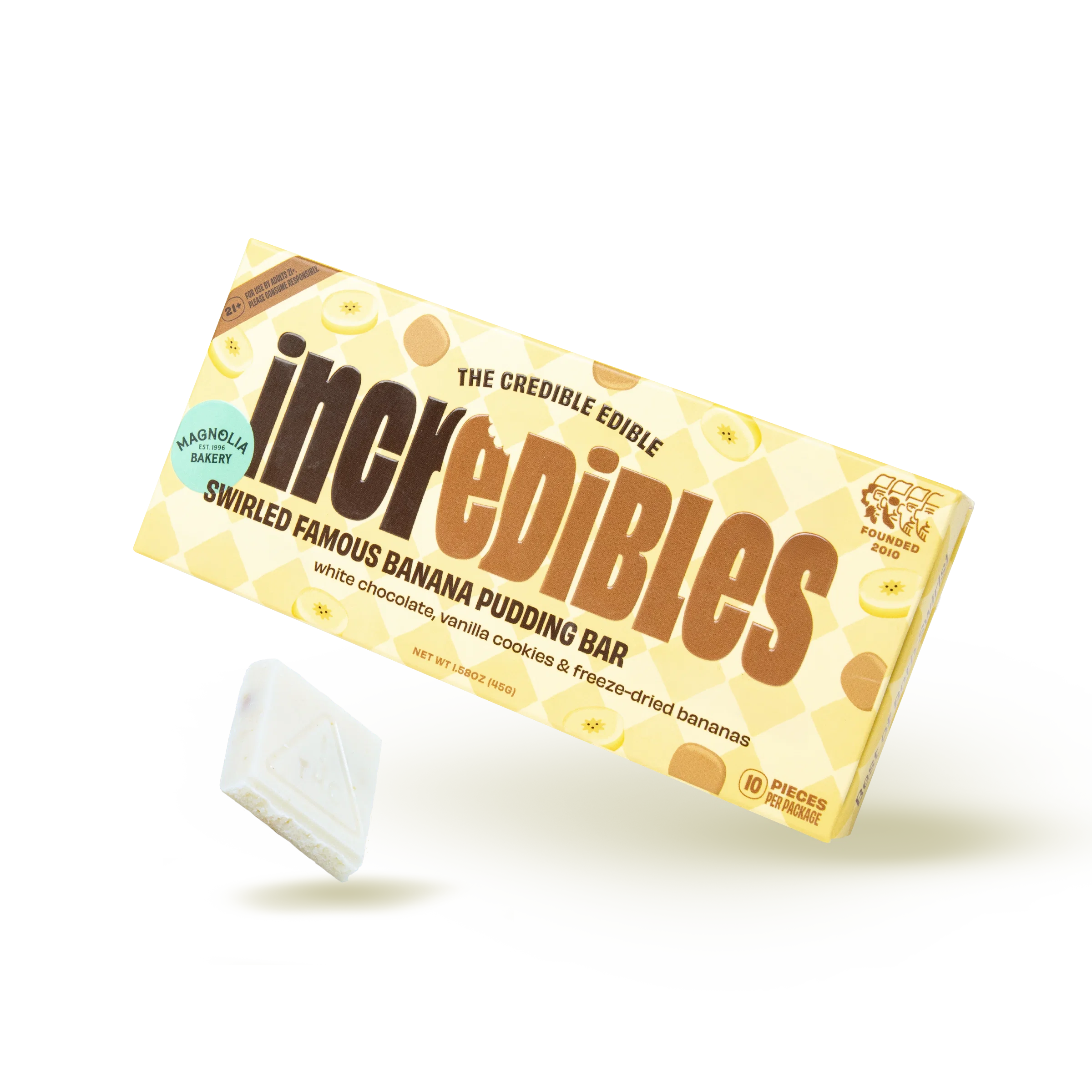 Banana Pudding Magnolia Bakery THC Chocolate Bar