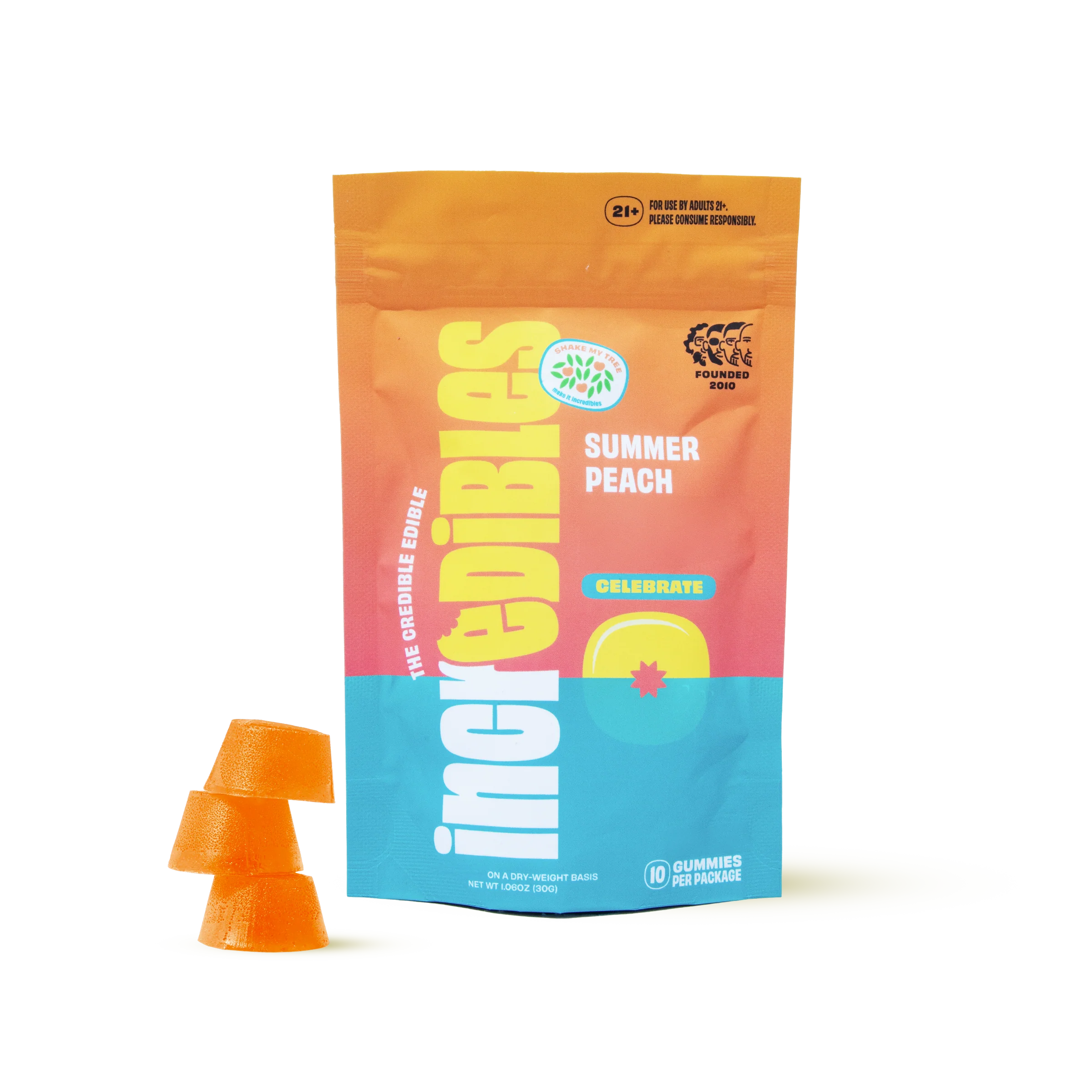Summer Peach THC Gummies