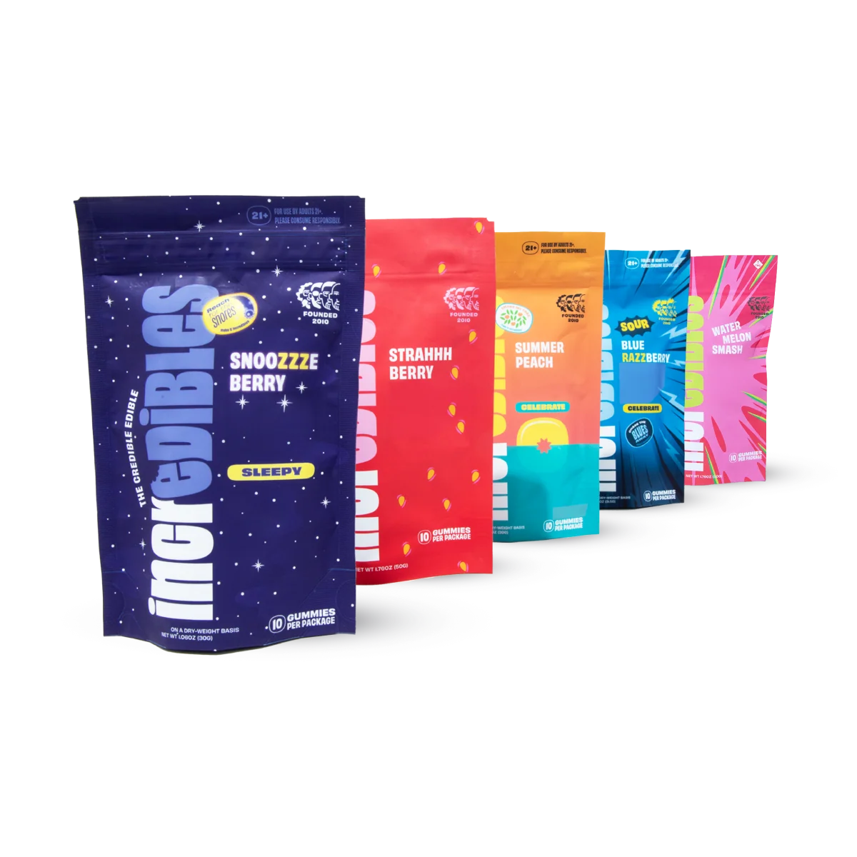 THC Holiday Gummy Discovery Pack Gummies